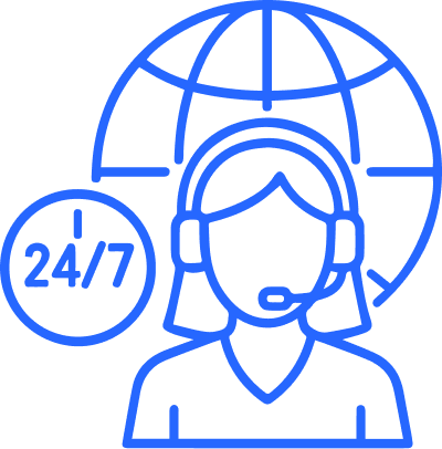 24/7 Global Support